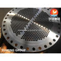 ASME SA182 F316L Tube Sheet For Heat Exchanger